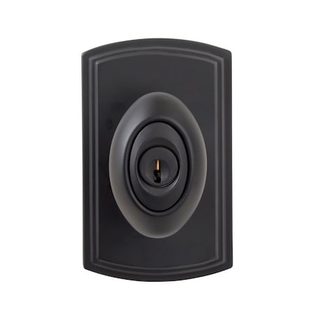 Delaney Hardware Italian Collection Canova Satin Nickel Keyed Entry Door Knob 360501